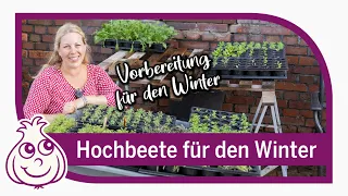 Hochbeet winterfest bepflanzen mit Jen und dem Gärtner