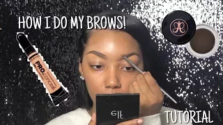 Quick & Easy Eyebrow Tutorial | Jasmine Hall (GIVEAWAY IN DESCRIPTION)