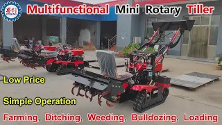 Operating Guide for Crawler Type Micro Tiller