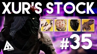 Destiny Xur Location Week 35 - NEW Exotic Armour and Weapons | May 8th