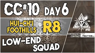 CC#10 Daily Stage 6 - Hui-Ch'i Foothills Risk 8 | Low End Squad |【Arknights】