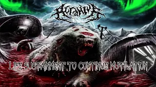 ACRANIUS - Life-Sustainment To Continue Mutilation guitar cover