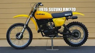 1976 Suzuki RM370 - Tom White's Museum