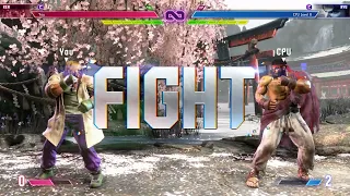 RYU VS KEN IN STREET FIGHTER 6! (Hardest AI)