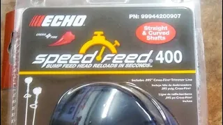 Echo weed trimmer Speed Feed 400 universal weed trimmer/ line head respool.