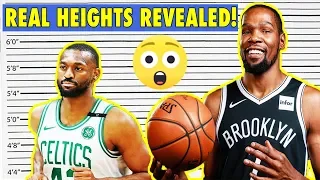 NBA Players Real Heights Finally REVEALED!