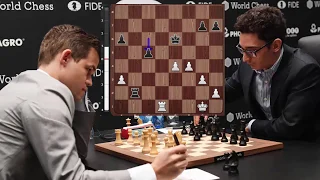 Carlsen vs Caruana Tie Break - Game 1 || World chess championship 2018