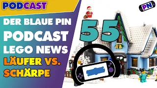 Der blaue Pin #55 Läufer vs Schärpe - Dein LEGO Podcast