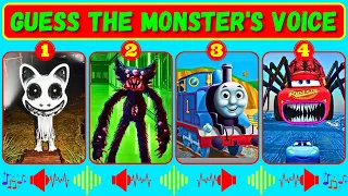 Guess Monster Voice Zoonomaly, Killy Willy, Thomas The Train, McQueen Eater Coffin Dance