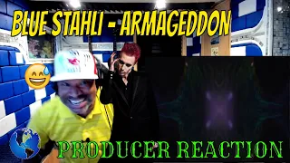 Blue Stahli   Armageddon Official Lyric Video - Producer Reaction
