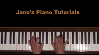 Dvorak Humoresque Op. 101, No. 7 Piano Tutorial SLOW