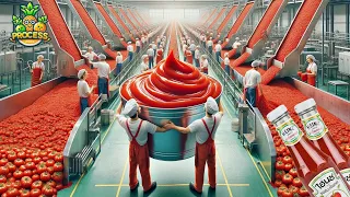 How Heinz Tomato Ketchup Is Made | Tomato Ketchup Factory Process