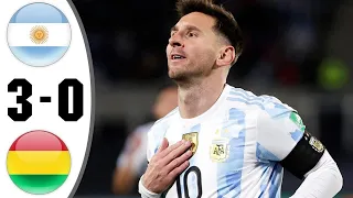 Lionel Messi vs Bolivia 3-0 😱 Extented Highlights & All Goals | Qatar_2022