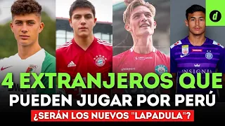 JUGADORES con RAÍCES PERUANAS que juegan en el EXTRANJERO y que podríamos CONVOCAR a la selección