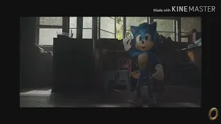 Sonic the movie but it reversed "uh meow scene"