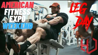 Leg Day | Hunter Labrada | American Fitness Expo Weekend