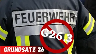 Änderungen der G26 für Atemschutzgeräteträger 🚒 | Änderungen der DGUV |