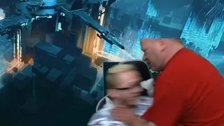 Alcoholic Dad Attacks Son on Twitch Stream