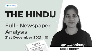 The Hindu analysis today | Current affairs today | CLAT Preparation | CLAT 2022 | 22 December News