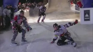 Crashed Ice 2013 - Kyle Croxall wins battle of the brothers