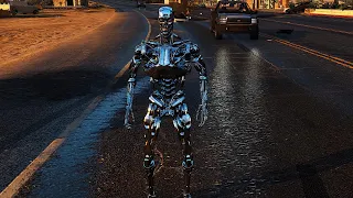 GTA 5 Terminator T 800