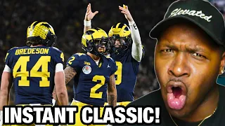 DBlair Reacts To #4 Alabama vs #1 Michigan | 2024 Rose Bowl | College Football Highlights
