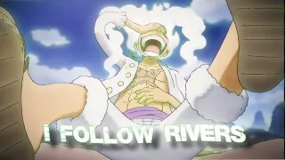 One piece AMV - I Follow Rivers // Luffy gear 5