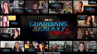 Ladies Edition: Guardians of the Galaxy Vol .2 Teaser Trailer (Reaction Mashup)
