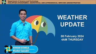 Public Weather Forecast issued at 4AM | February 08, 2024 - Thursday