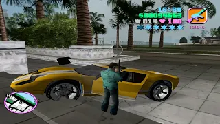 Gta Vice City 6 Star Police Chase Rampage (Vice City Bank Robbery  Depatment War ) Hum Pak Gamerz