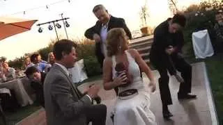 Wedding Dance Interrupted by... KISS!!!