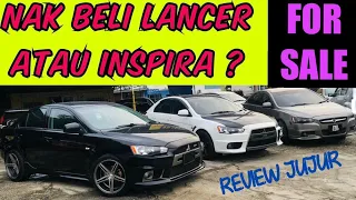 MITSUBISHI LANCER GT vs PROTON INSPIRA mana lagi berbaloi   | Mai KOMEN dekat bawah