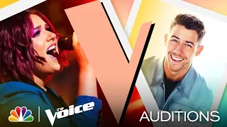 Lindsay Joan's Big Take on Halsey's "Nightmare" - The Voice Blind Auditions 2021