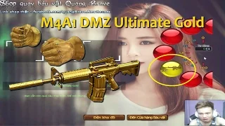 [ Bình luận CF ] Quay báu vật M4A1-S DMZ Ultimate Gold - Quang Brave