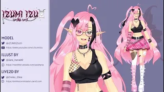 【VTuber】Live2D Rig Showcase - Izumi Izu