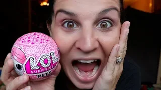 MOM STEALS LOL DOLLS!! OPENING LOL SURPRISE PETS EYE SPY