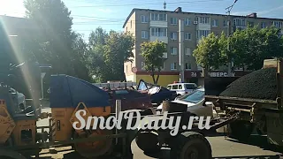 7 автомобилей попали в аварию в Смоленске 6.07.2018