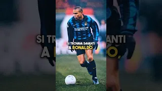 Quando Il FENOMENO ti puntava potevi solo STENDERLO🥲 #calcio #ronaldo #inter #goat