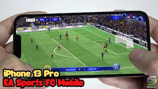 iPhone 13 Pro test game EA SPORTS FC MOBILE 24 | Apple A15