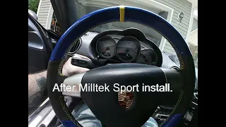 Porsche Cayman S 987.1 factory exhaust vs Milltek Sport