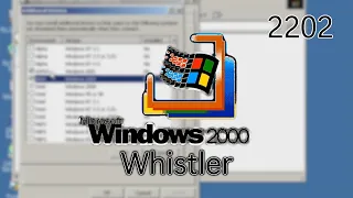 Windows Whistler 2202 on Actual Hardware!