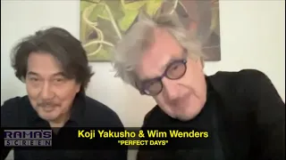 Koji Yakusho & Director Wim Wenders on PERFECT DAYS | Japan's Submission For the 96th OSCARS