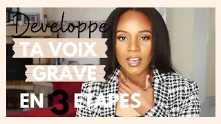 Comment Développer Sa voix Grave