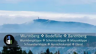 Harz,Braunlage, Wurmberg, Bodefälle, Wurmbergklippe, Scherstorklippen,Mauseklippe, Schnarcherklippen