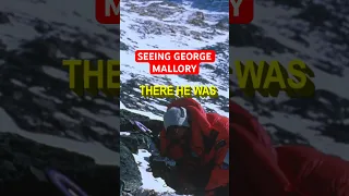 FACE TO FACE with George Mallory - Everest’s SECRETS REVEALED ~ #shorts #everest #mountains