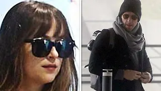 Dakota Johnson and Chris Martin Spotted by Paparazzi in Paris