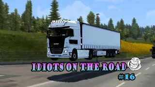 ★ IDIOTS on the road #16 - Funny Moments - ETS 2 Multiplayer