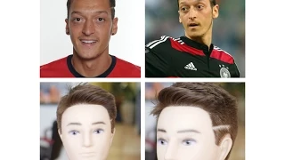 Mesut Ozil 2014 World Cup Haircut Tutorial