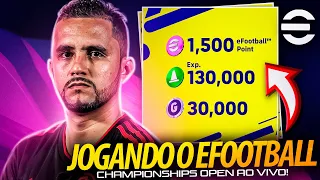 🚨🔥 SEXTOU AO VIVO NO EFOOTBALL CHAMPIONSHIP OPEN | JOGATINA E MUITA RESENHA COM D.R | EFOOTBALL 2023