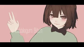 【MMD∥UNDERTALE】 Bubblegum Bitch ❙Frisk, Chara❙